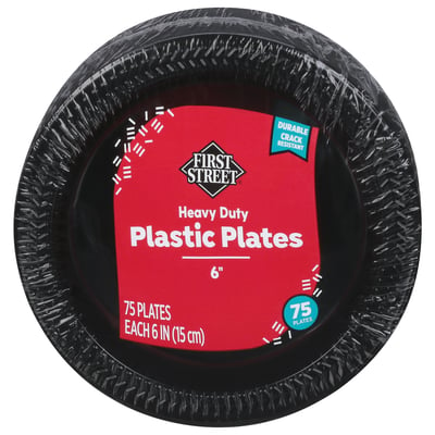 First Street - First Street 10 1/4 Inch Laminated Foam Plates (125 count)