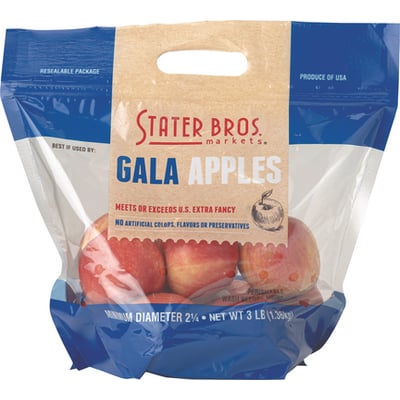Gala Apples (bag of 3)