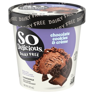 So Delicious - So Delicious, Dairy Free Vegan Chocolate Cookies N