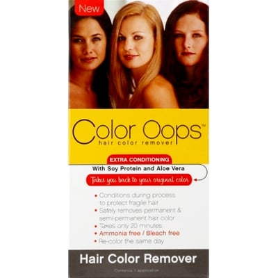 Color Oops - Color Oops, Hair Color Remover, Extra Conditioning (1 count) |  | Lucky Supermarkets