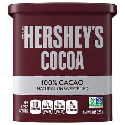 Hershey's - Hershey's Natural Unsweetened Cocoa 8 Ounces (8 ounces