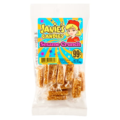 Janie's - Janie's Candies Sesame Crunch Candy 3 Ounces (3.50