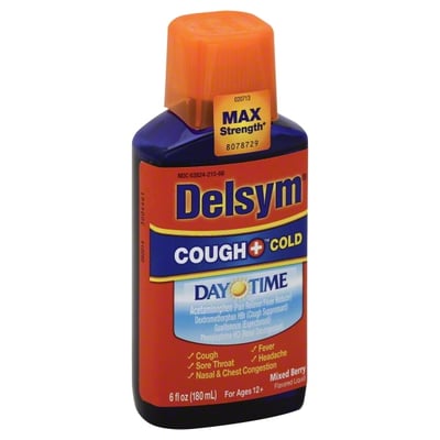 Delsym Cough Cold Day Time