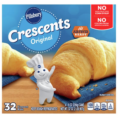 .com: Pillsbury Dough Sheet, Original Crescent, Refrigerated