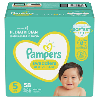 Pampers - Pampers, Swaddlers - Diapers, 5 lb), Super Pack (58 | Shop Weis Markets