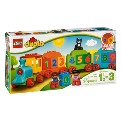 Lego - Lego, Duplo - Number Train, Preschool Building Toy, 23