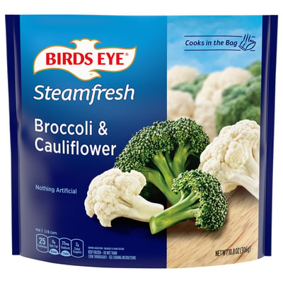 Birds Eye Steamfresh Broccoli Cauliflower & Carrots