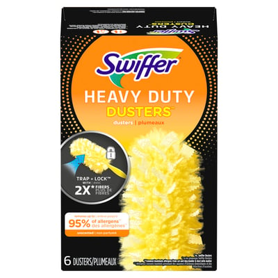 Swiffer - Swiffer, Duster 360 - Dusters Heavy Duty Multi-Surface Refills,  Unscented, 6 Count (6 ct), Shop