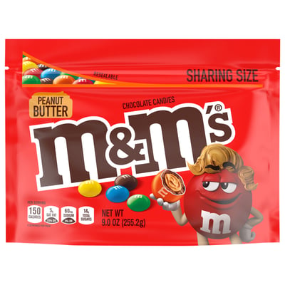 Save on M&M's Peanut Butter Chocolate Candies Sharing Size Order Online  Delivery