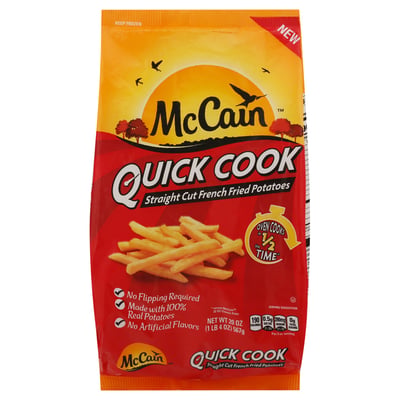 McCain - McCain Quick Cook Straight French Fries, 20 OZ (Frozen ...
