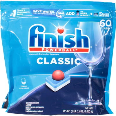 FINISH Powerball Classic Automatic Dishwasher Detergent Tabs - 36