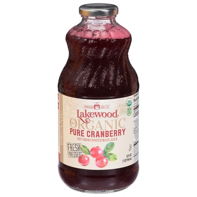 Lakewood - Lakewood Organic Pure Cranberry Fresh Pressed Juice 32
