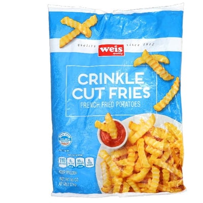 Great Value Crinkle Cut French Fried Potatoes, 80 oz