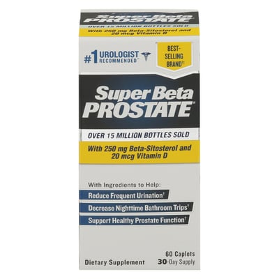 Super Beta Prostate - Super Beta Prostate, Dietary Supplement, Caplets (60  count) | Shop | Weis Markets