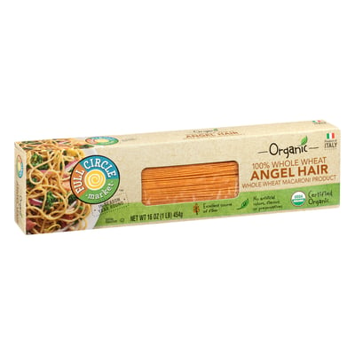 Full Circle Market - Full Circle Market, Organic - Angel Hair, 100% Whole  Wheat (16 oz) | Shop | Weis Markets