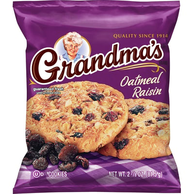 Grandma's Mini Sandwich Crèmes Vanilla Flavored Cookies, 24 Count