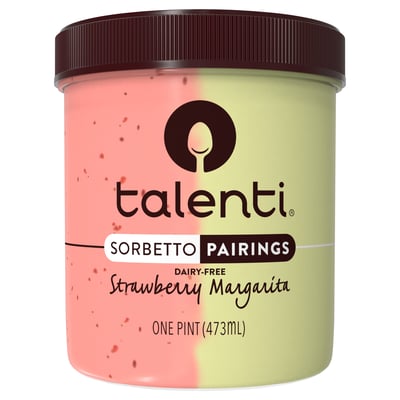 Save on Talenti Sorbetto Pairings Strawberry Margarita Dairy-Free