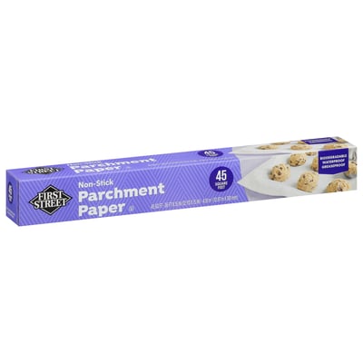 First Street - First Street, Parchment Paper, Non-Stick, 45 Square Feet