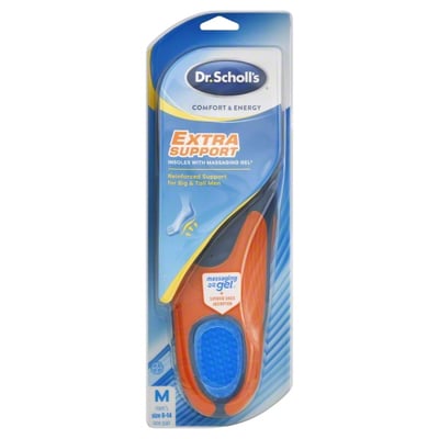 Dr. Scholl's WORK Insoles. All-Day Shock Absorption and Reinforced Arch  Support that Fits in Work Boots and More