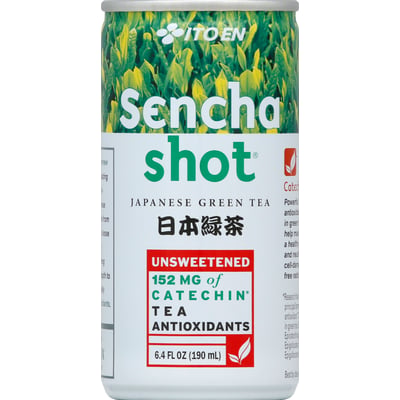 Ito En - Ito En Sencha Shot Japanese Green Tea Can 6.4 Ounces