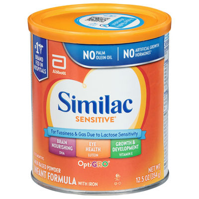Similac - Similac Sensitive 0-12 Month Milk-Based Powder Infant