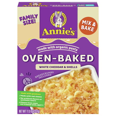 Annie's™ Shells & White Cheddar Macaroni & Cheese With Organic