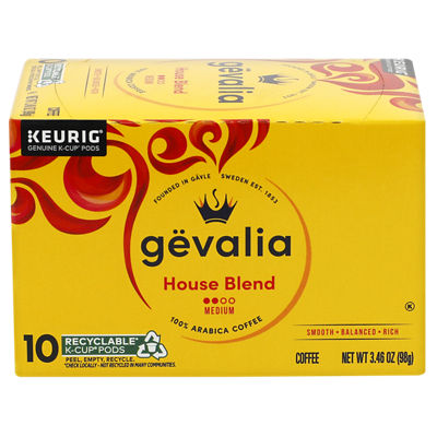 Gevalia - Gevalia House Blend Pods 10 Count (10 count) | Shop