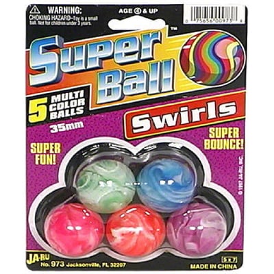 Ja Ru - Ja Ru Super Ball, Swirls (5 count) | Shop | Weis Markets