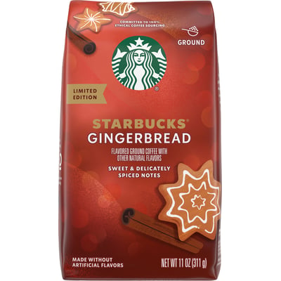 Starbucks - Starbucks, Coffee, Ground, Gingerbread, Limited Edition (11 oz), Shop