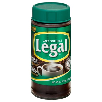 Cafe Legal Instant Coffee, 7 oz - Foods Co.