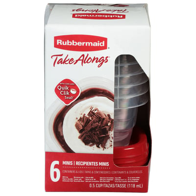 Rubbermaid - Rubbermaid, Take Alongs - Containers & Lids, Deep Squares (4  count), Shop