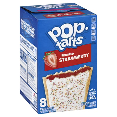 Pop-Tarts - Pop-Tarts, Toaster Pastries, Strawberry, Frosted (8 count), Shop