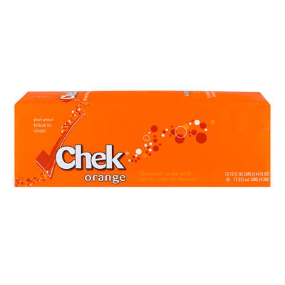 Chek - Chek Orange Soda 12 Pack Cans (12 ounces) | Shop