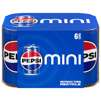 Pepsi - Pepsi 7.5 ounce 6pk cans (7.50 ounces) | Shop | Winn Dixie