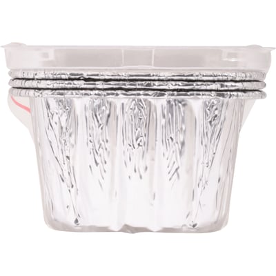 Handi-foil® Cook-n-Carry Mini Loaf Pans & Lids - Silver, 5 pk / 5.7 x 3.3  in - Fry's Food Stores