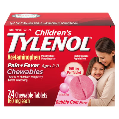 Tylenol Acetaminophen Pain Fever