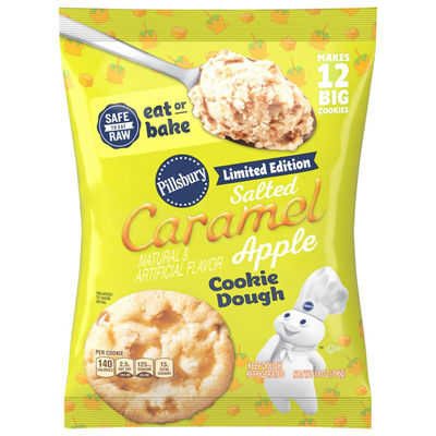 アメリカ輸入★クッキーポリス★ Pillsbury - Pillsbury Salted Caramel Apple Cookie Dough 14oz (14