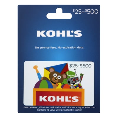 My Kohl's Card, kohl's 