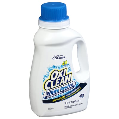 Oxiclean - Oxiclean, White Revive - Laundry Whitener + Stain Remover (50 fl  oz), Shop