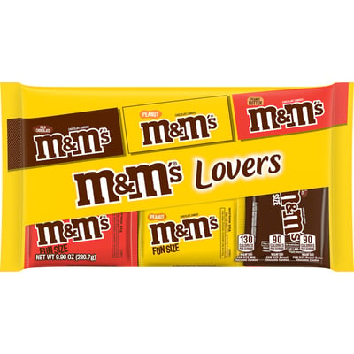 M&M'S - M&M's Peanut Chocolate Candies Fun Size 10.5 Ounces (10.50