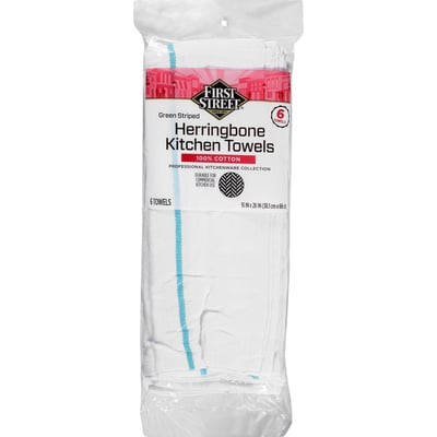 Herringbone Kitchen Towels