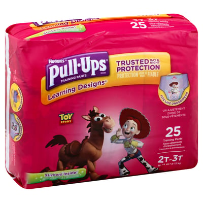 Huggies Pull Ups Minnie Mouse & Toy Story. Size: 12Months-24