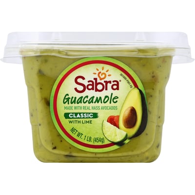 Sabra - Sabra Classic With Lime Guacamole 1lb (16 ounces) | Winn-Dixie ...