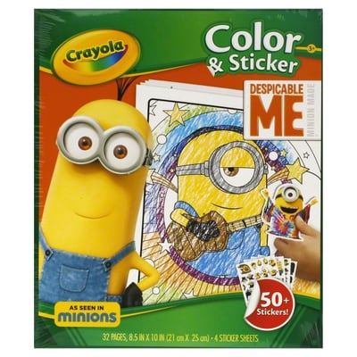 Crayola 120pcs Despicable Me Art Set Coloring Supplies Minions Case Kids  Gifts for sale online