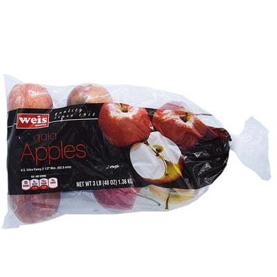 Gala Apples - 3 Pound Bag, Bag/ 3 Pounds - Fry's Food Stores