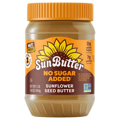 Sunbutter - Sunbutter No Sugar Added Sunflower Butter 16 Ounces