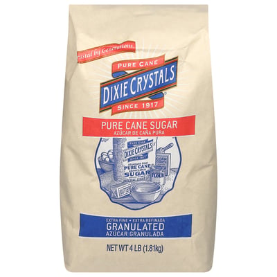 Dixie Crystals - Dixie Crystals Pure Cane Extra Fine Granulated