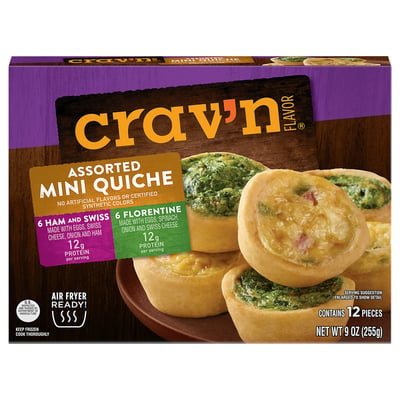 Crav'n Flavor - Crav'n Flavor, Ham and Swiss/Florentine Mini