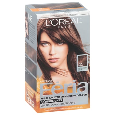 L'Oreal - L'Oreal, Feria - Hair Color, French Roast, Deep Bronzed Brown 45  (1 oz) | Shop | Weis Markets