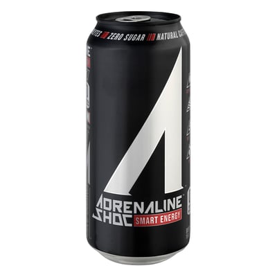 Adrenaline Shoc - Adrenaline Shoc, Smart Energy - Energy Drink, 01 Shoc Wave (16 Oz) | Shop | Brookshire's Food & Pharmacy